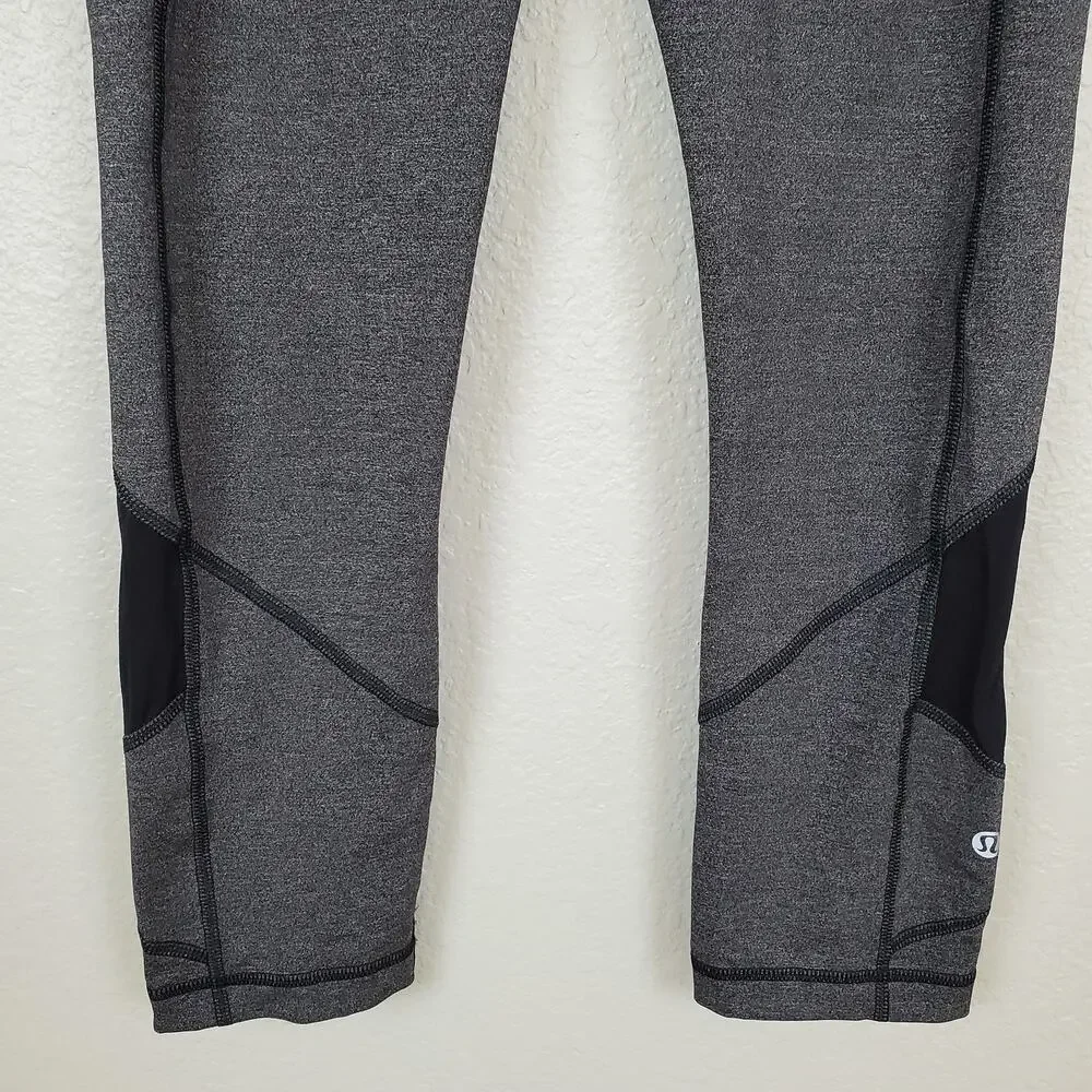 Lululemon Pace Rival Crop Leggings Size 6 Womens 22